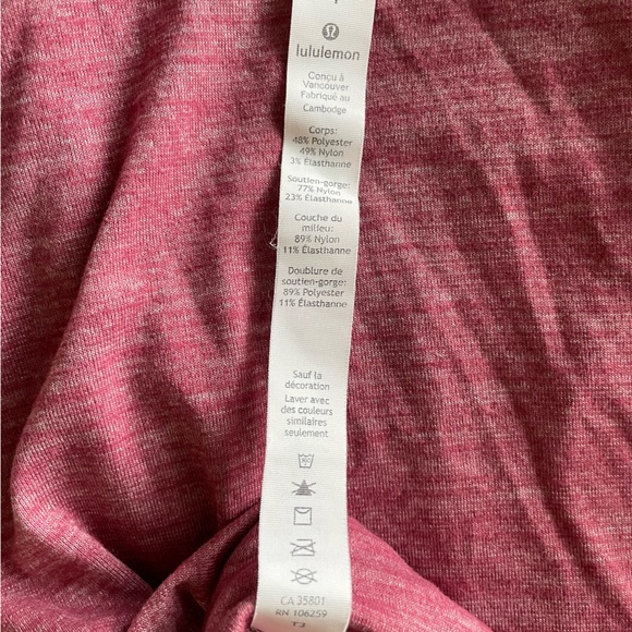 Lululemon Moment To Movement 2-In-1 Tank
Heathered Cherry Tint / Cherry Tint - Picture 10 of 11